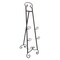 Large 50 Inch Tall Wrought Iron Display Easel Metal Art Stand